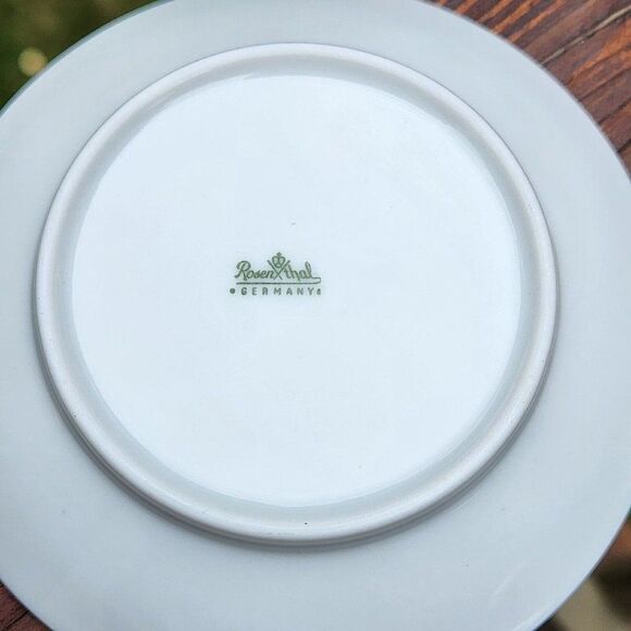 RARE Rosenthal Porcelain Panair Wing Logo Brazil Airline Demitasse Cup & Saucer - Picture 7 of 8
